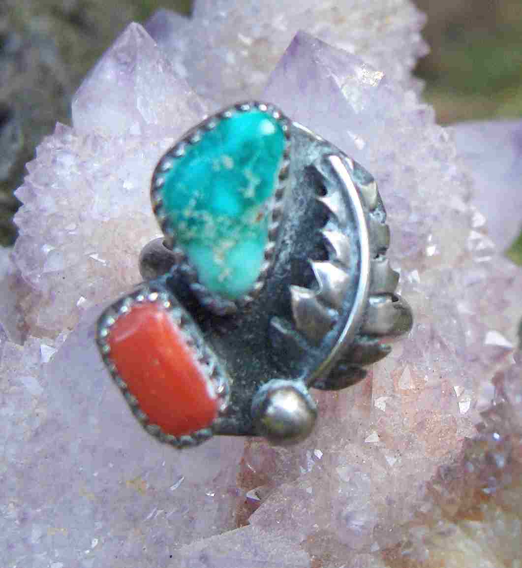Turquoise & Silver Rings >> ENTER